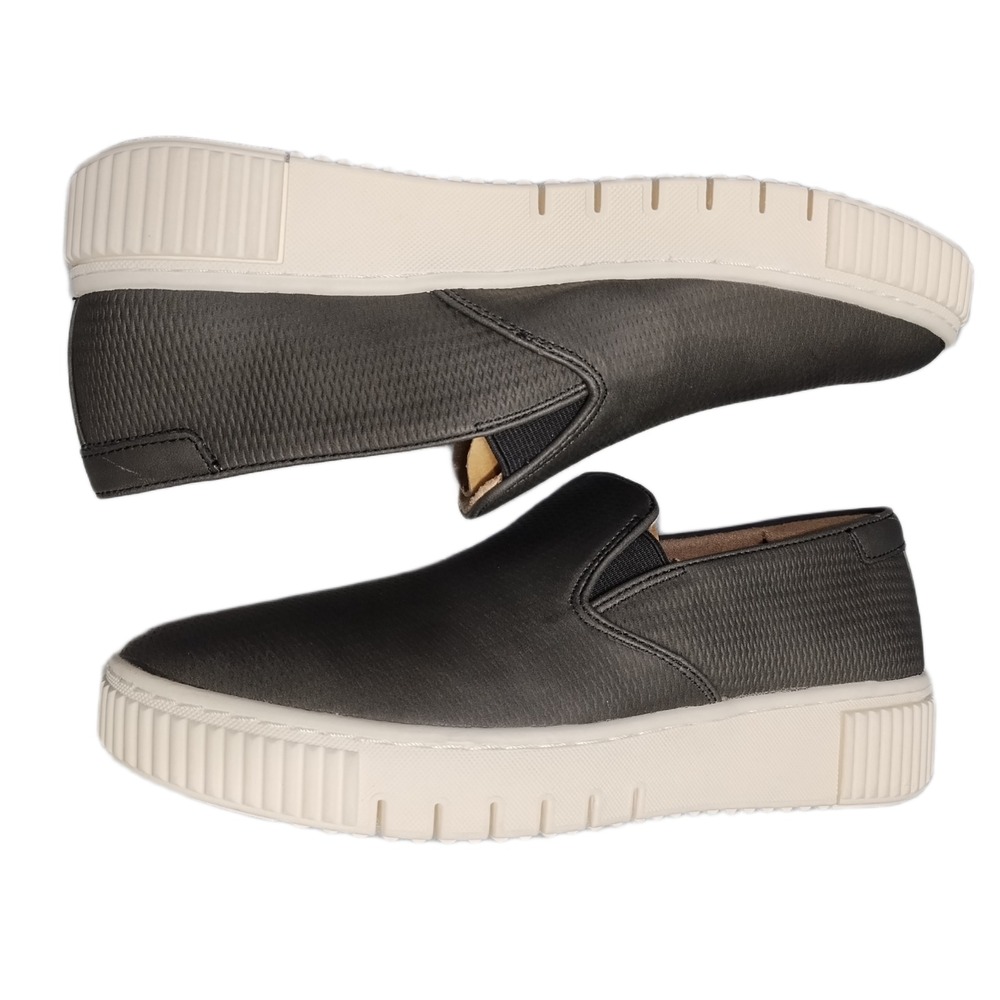 Soul Naturalizer Tia Platform Sneakers Womens Size 8M Black Synthetic Slip On